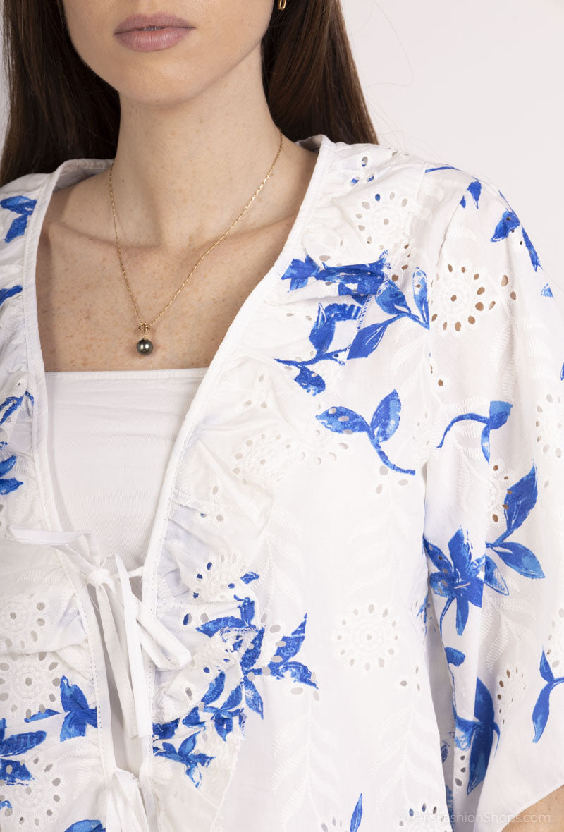 Chemise broderie anglaise