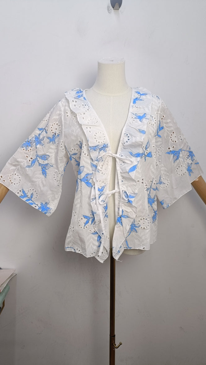 Chemise broderie anglaise