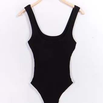 Body à décolleté carré et dos nu